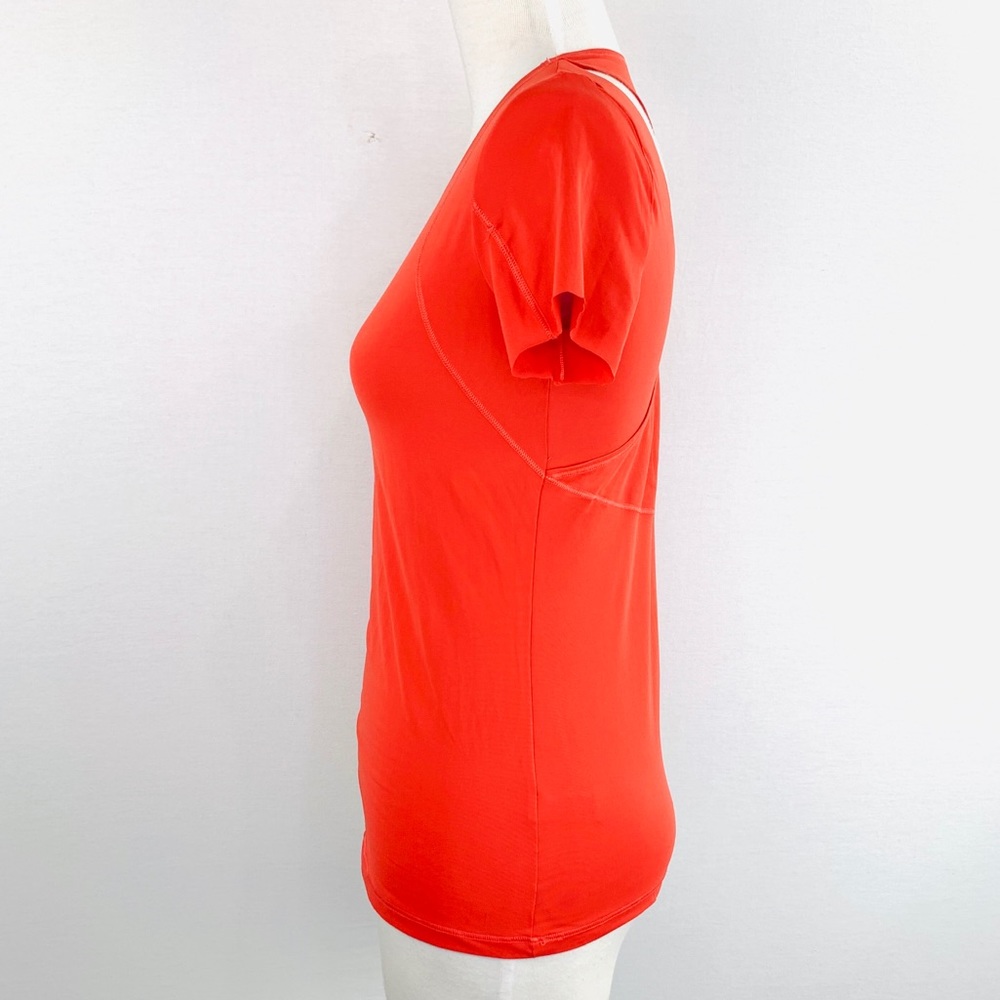 Athleta Double Essence Raw Hem Short Sleeve NWOT - Picture 6 of 8